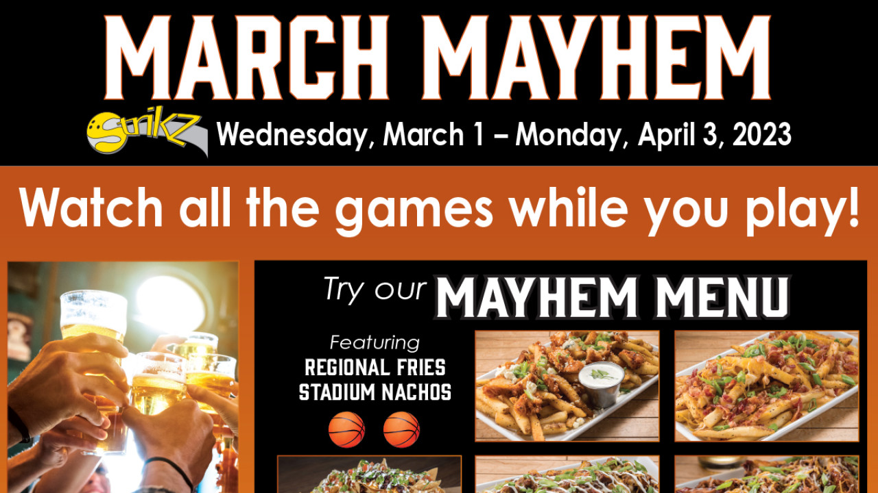 March Mayhem: Watch all the games while you play!
